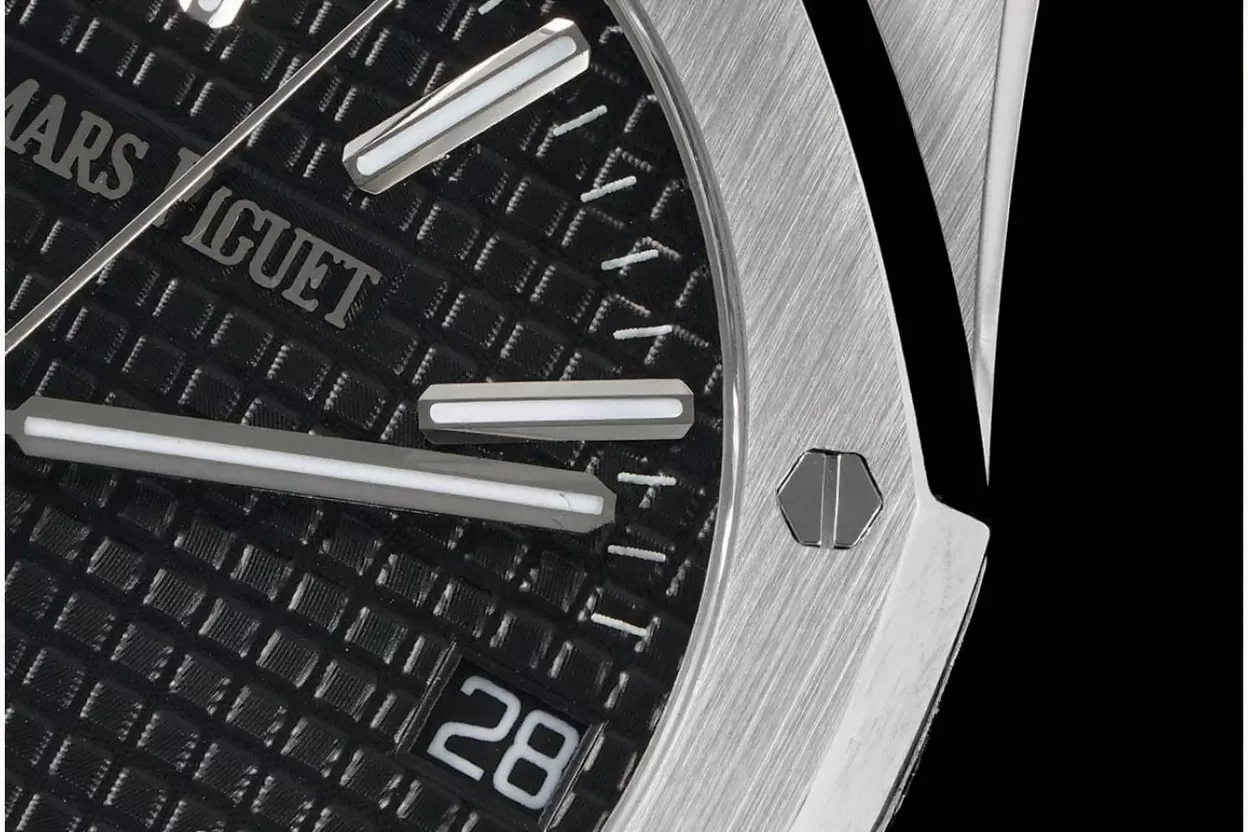 Royal Oak 41mm 15510 SS/SS Black/Stk APSF A4302 Super Clone - Image 4