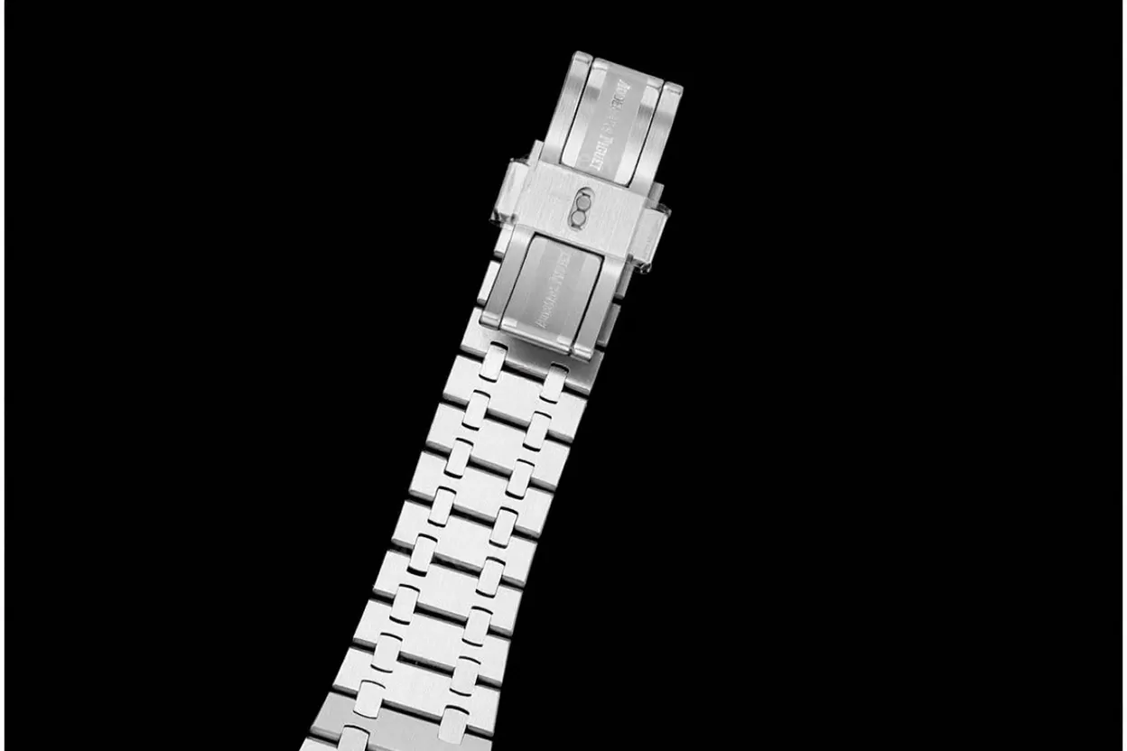 Royal Oak 41mm 15510 SS/SS Black/Stk APSF A4302 Super Clone - Image 15
