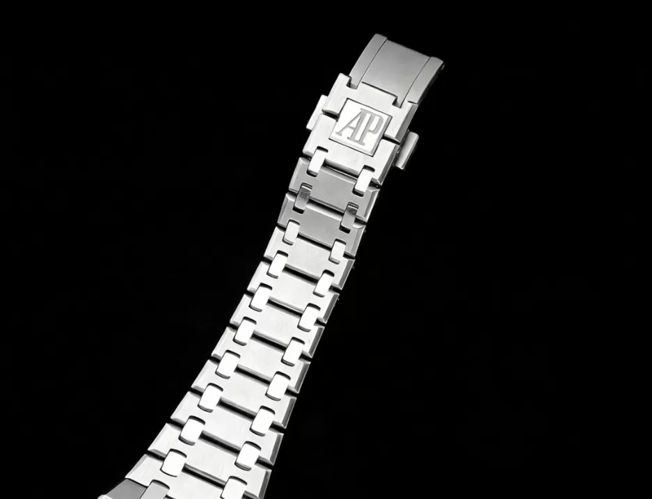 Royal Oak 15510 SS/SS White/Stk APSF A4302 Super Clone - Image 13