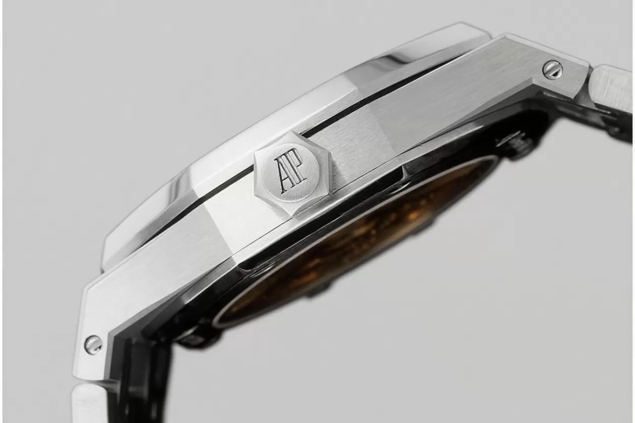 Royal Oak 15450 SS/SS Grey/Stk ZF SA3120 Super Clone - Image 5