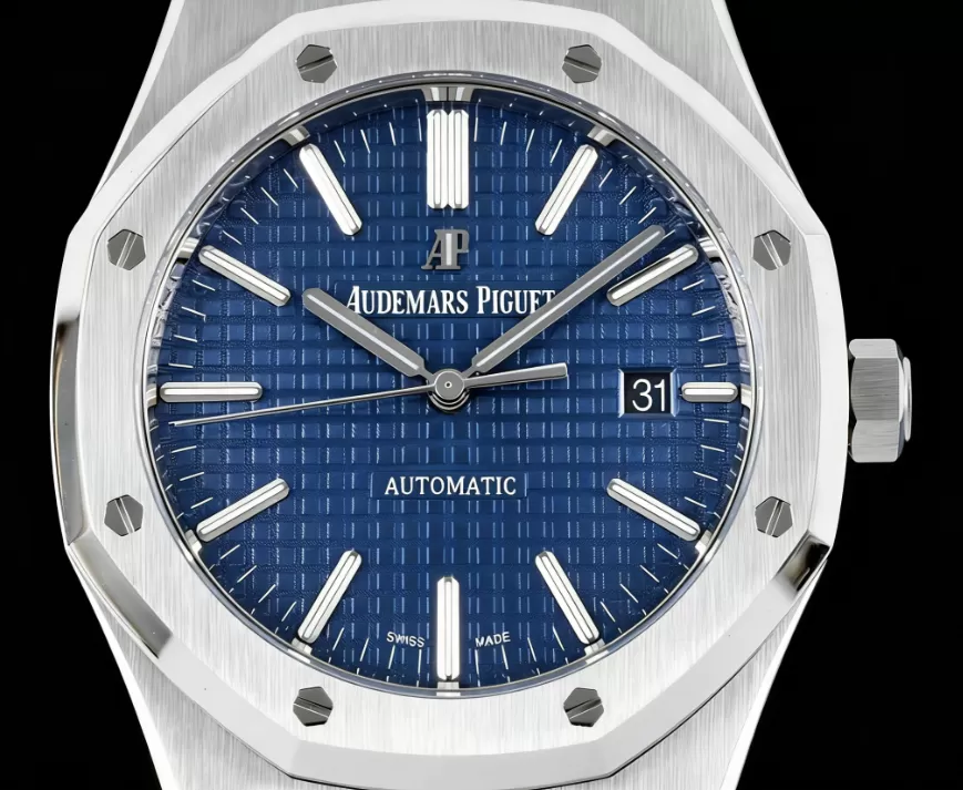 Alternative view of Royal Oak 15400 SS/SS Blue ZF V2 A3120 Super Clone