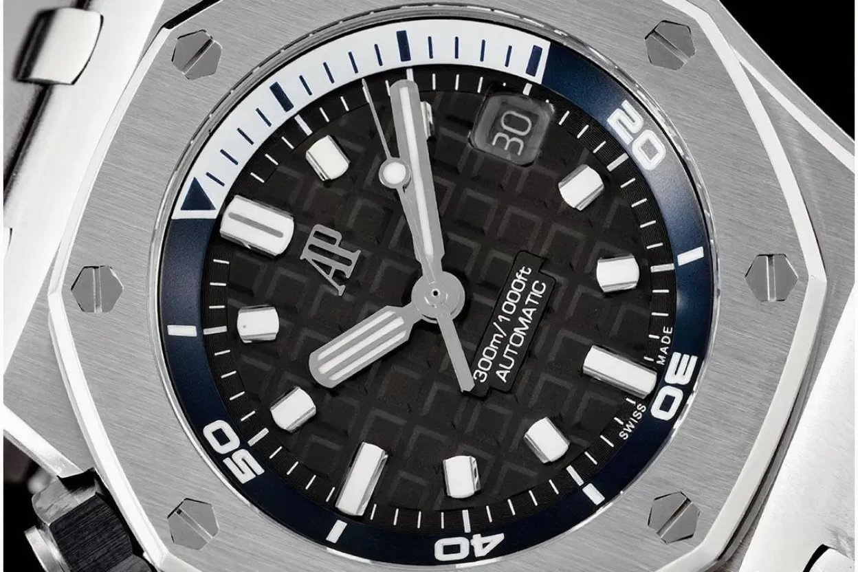 Royal Oak Offshore Diver 15720 42mm SS/RU Grey/Stk ZF A4308 - Image 3