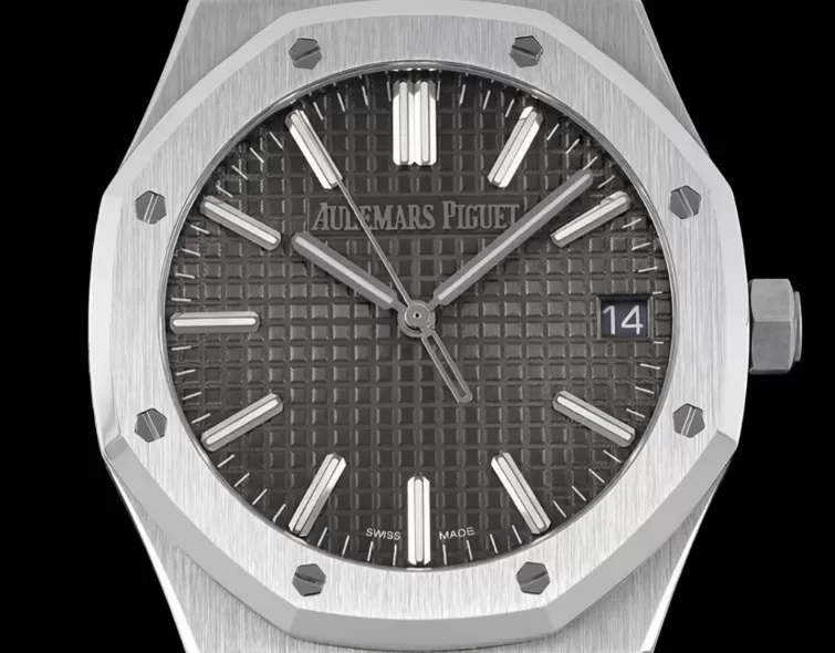 Alternative view of Royal Oak 50th Anniverary 41mm 15510 SS/SS Grey/Stk ZF A4302