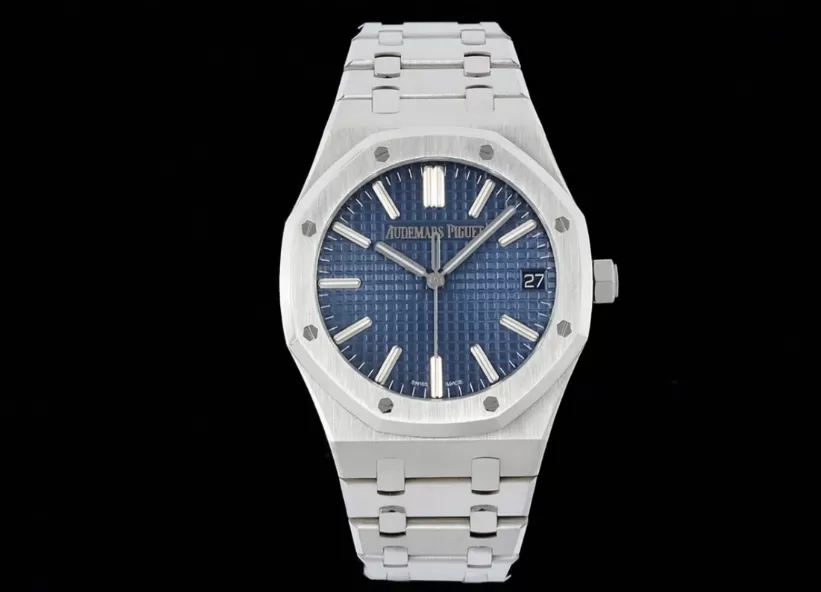 Royal Oak 50th Anniverary 41mm 15510 SS/SS Blue/Stk ZF A4302 - Image 3