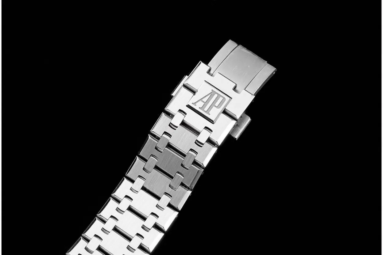Royal Oak 50th Anniverary 41mm 15510 SS/SS Blue/Stk ZF A4302 - Image 14