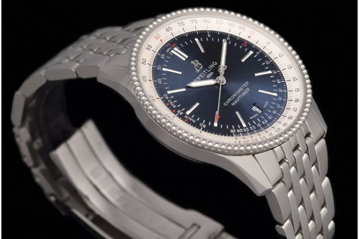Breitling - Navitimer 1 41mm SS/SS Blue V7F A2824 - Image 7