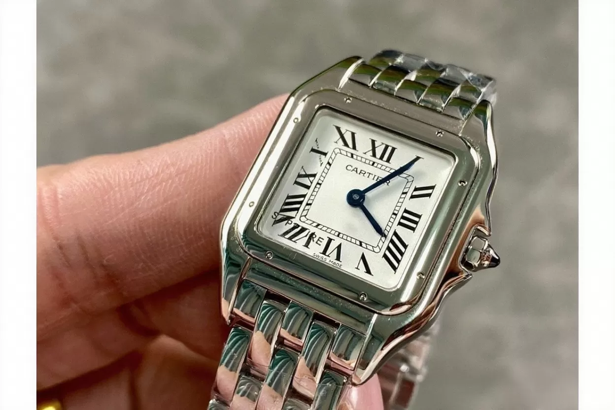 Alternative view of Panthere Secrete De Ladies 27mm SS/SS White AF Quartz