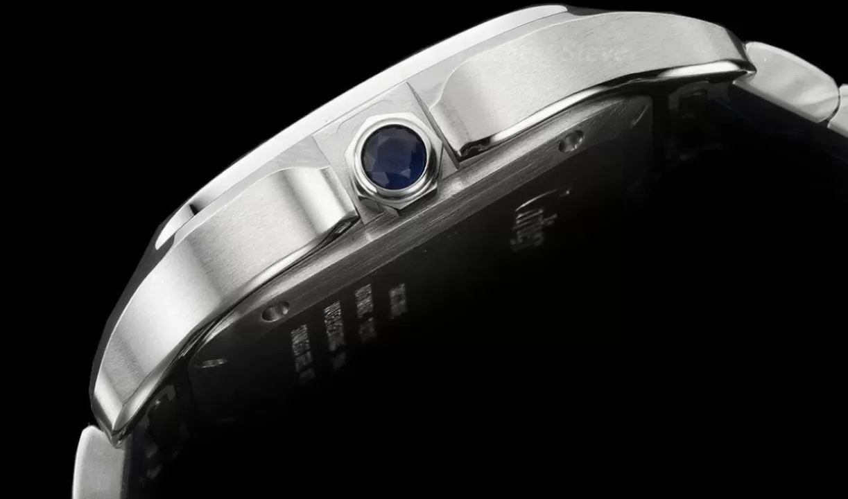 Santos De Cartier 35mm SS/SS Blue Dial BVF MY9039 - Image 7