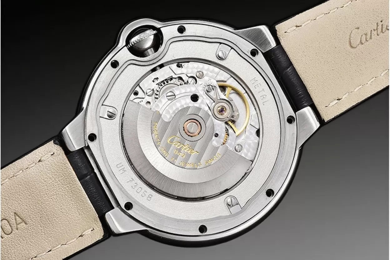 Alternative view of Ballon Bleu Cartier Mens SS/LE Black Roman V6F A2824