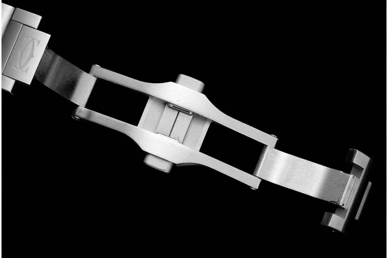 Santos De Cartier 35mm YG/SS Wht BVF MY9039 - Image 22