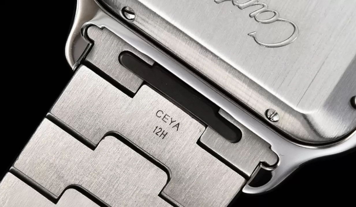 Santos De Cartier Mens XL SS/SS White 3KF MY9015 - Image 14