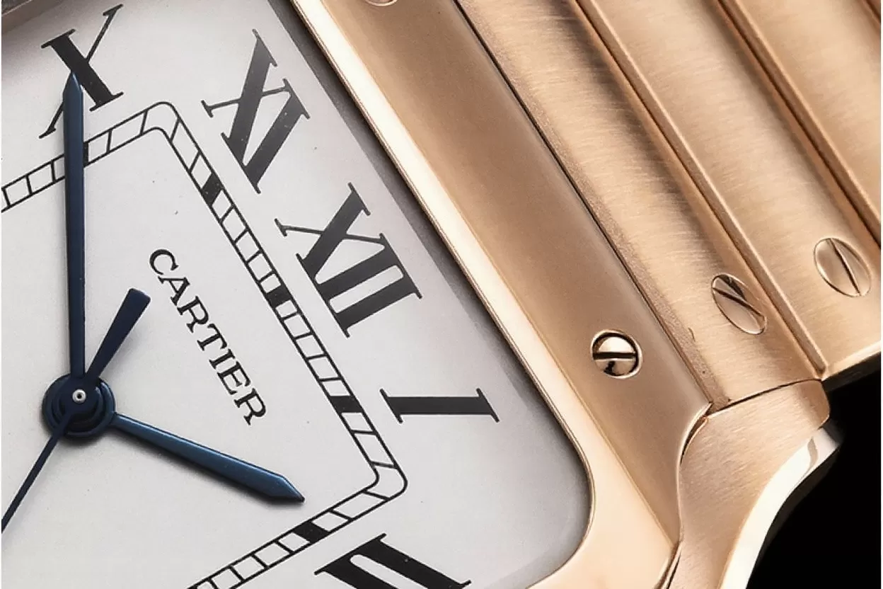 Cartier - Santos De Cartier Mens XL RG/RG White 3KF MY9015 - Image 10