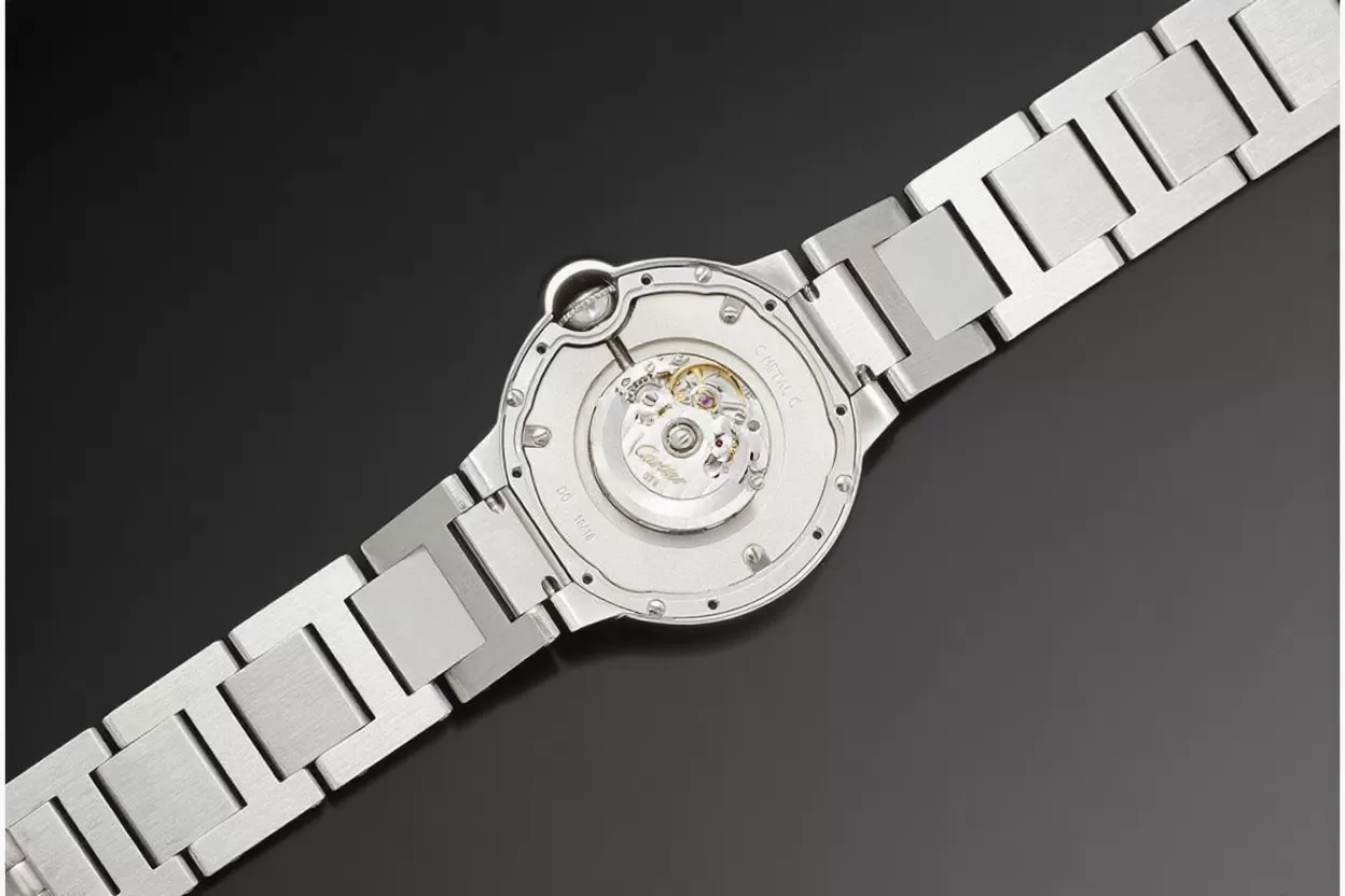 Cartier Balon Bleu De Cartier SS/SS White/Stk 36mm 3KF A076 - Image 10