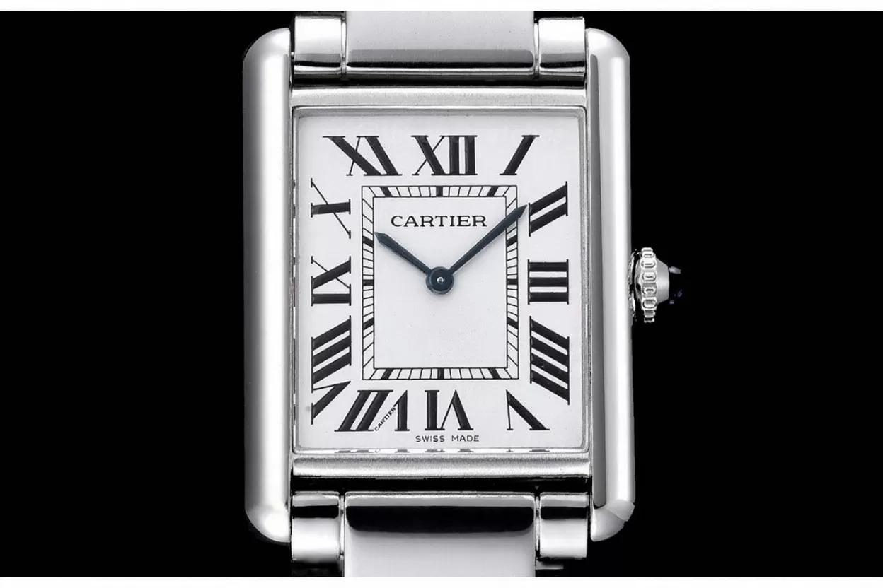 Alternative view of Tank Must 25.5MM White Dial On SS Bracelet K11F Quartz