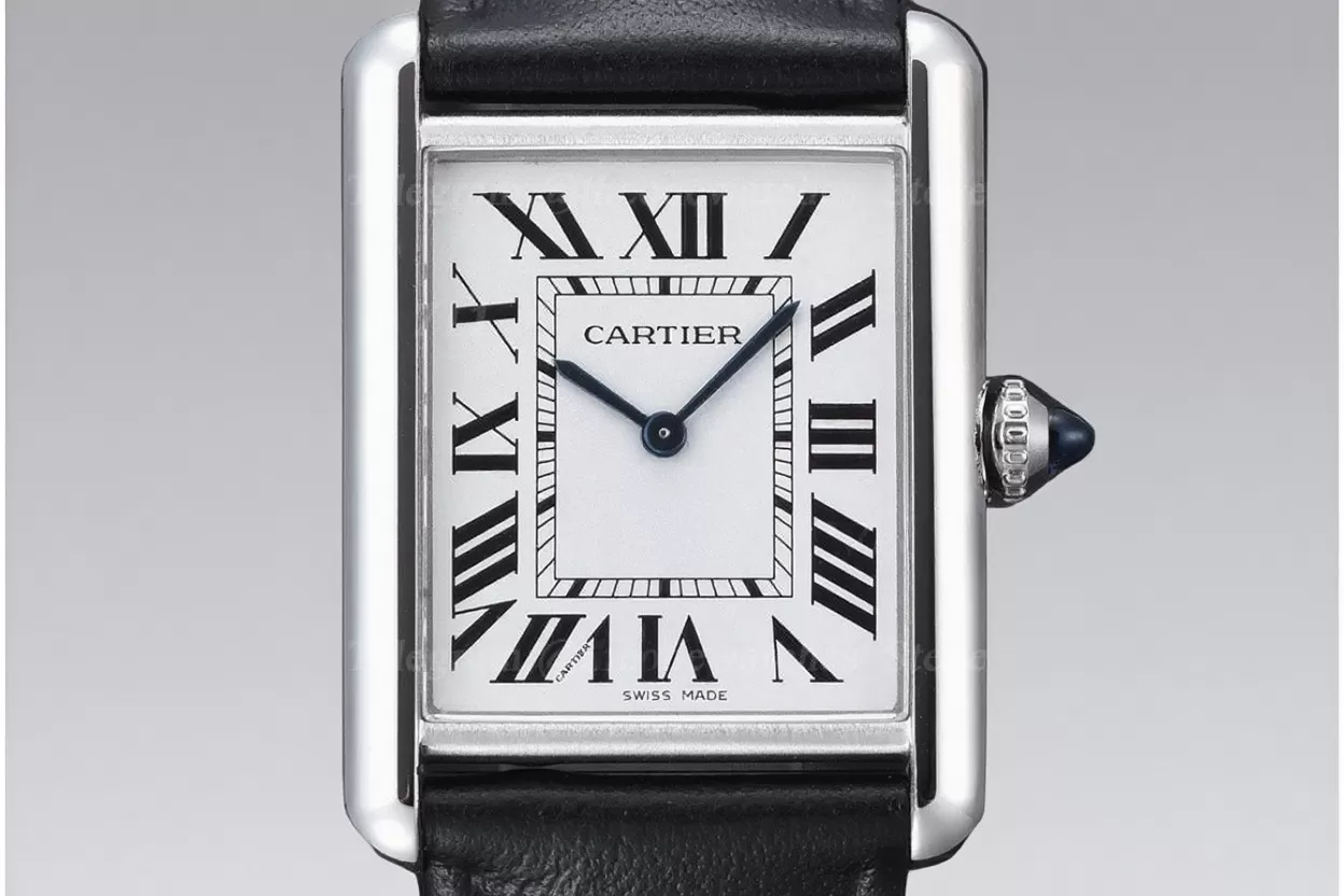 Alternative view of Tank Must SS/LE White Dial On Black Leather Strap K11F Quartz