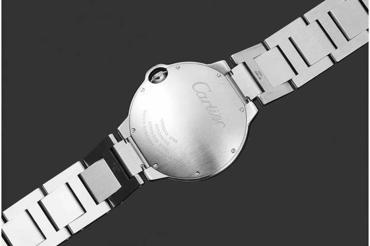 Ballon Bleu De Cartier 42mm White Textured Dial SS/SS V6F V8 A2824 - Image 8
