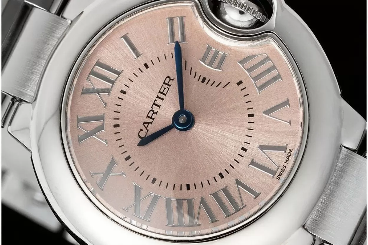 Alternative view of Ballon Bleu De Cartier 28mm SS/SS Pink Dial AF Quartz