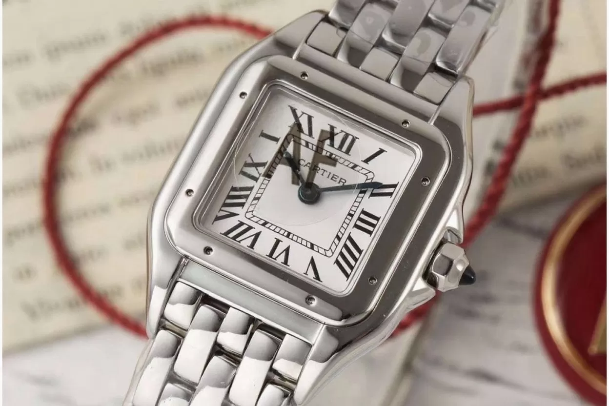 Cartier - Panthere Secrete De Ladies 22mm SS/SS White AF Quartz