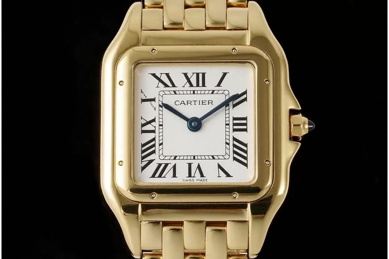 Alternative view of Panthere Secrete De Ladies 27mm YG/YG White AF Quartz