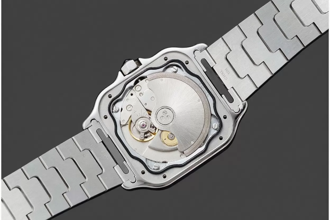 Santos De Cartier 35mm SS/SS Grey Dial AF MY9015 - Image 9