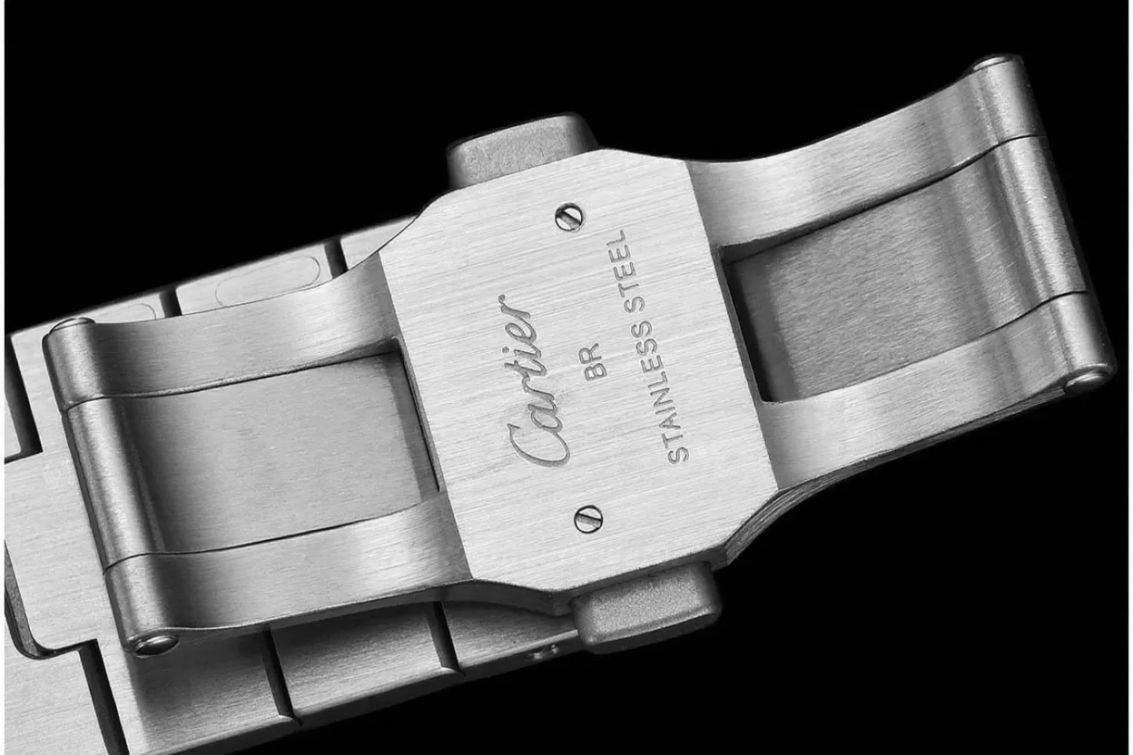 Santos De Cartier 40mm XL SS/SS Green Dial BVF MY9019 - Image 17