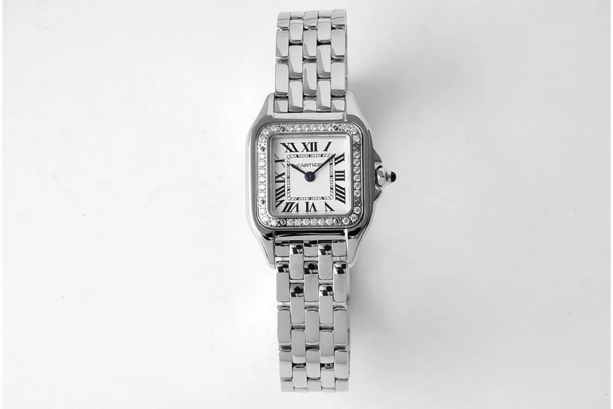 Panthere Secrete De Ladies 22mm Dia SS/SS White BVF Swiss Qtz