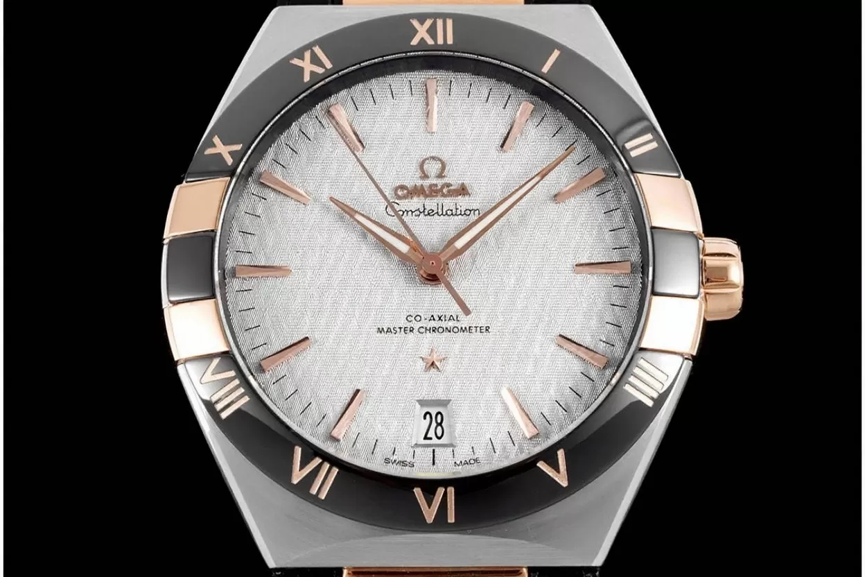 Constellation 41mm RG/LE Silver Grey Dial VSF A8900 - Image 3
