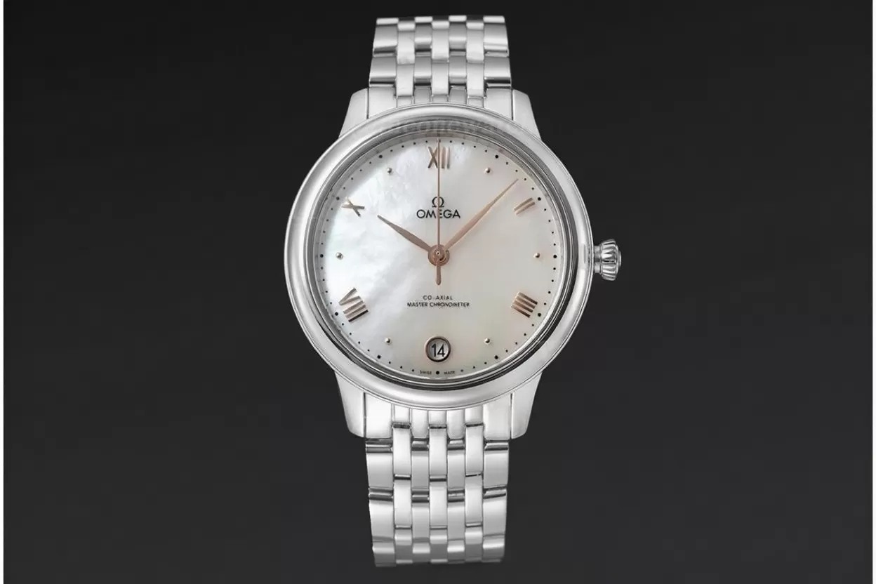 Alternative view of De Ville Prestige Ladies 34mm SS/SS White Mop Dial VSF A8800