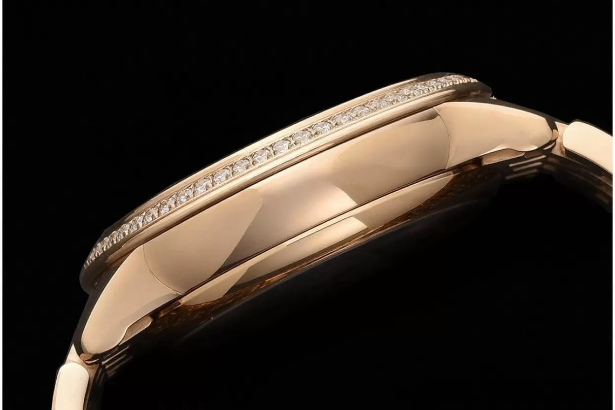 De Ville Prestige Ladies 34mm Dia RG/RG Brown Dial VSF A8800 - Image 6