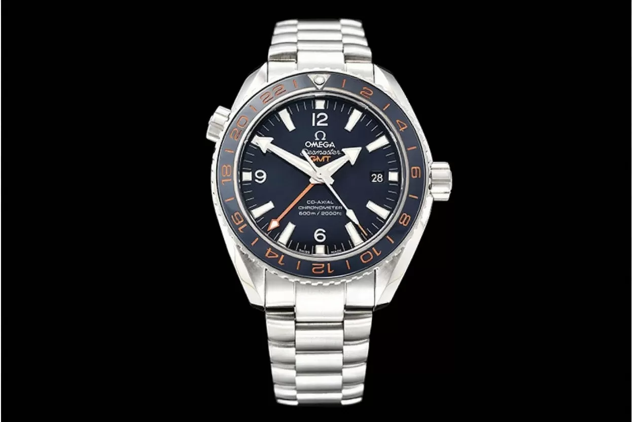 Alternative view of Omega - Planet Ocean 43.5mm GMT SS/SS Blue VSF Asia 8605