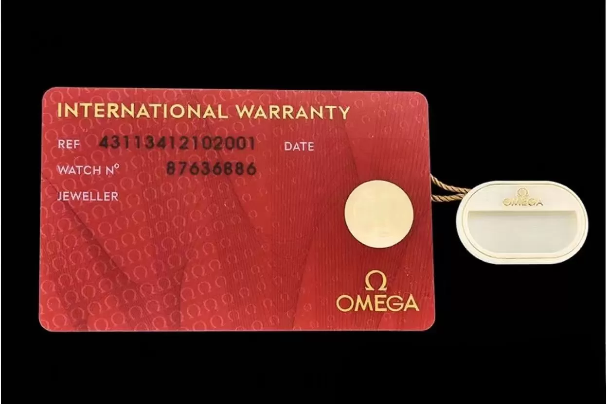 Omega - De Ville Men's Co-Axial SS/SS Wht/Roman VSF A8500 - Image 9