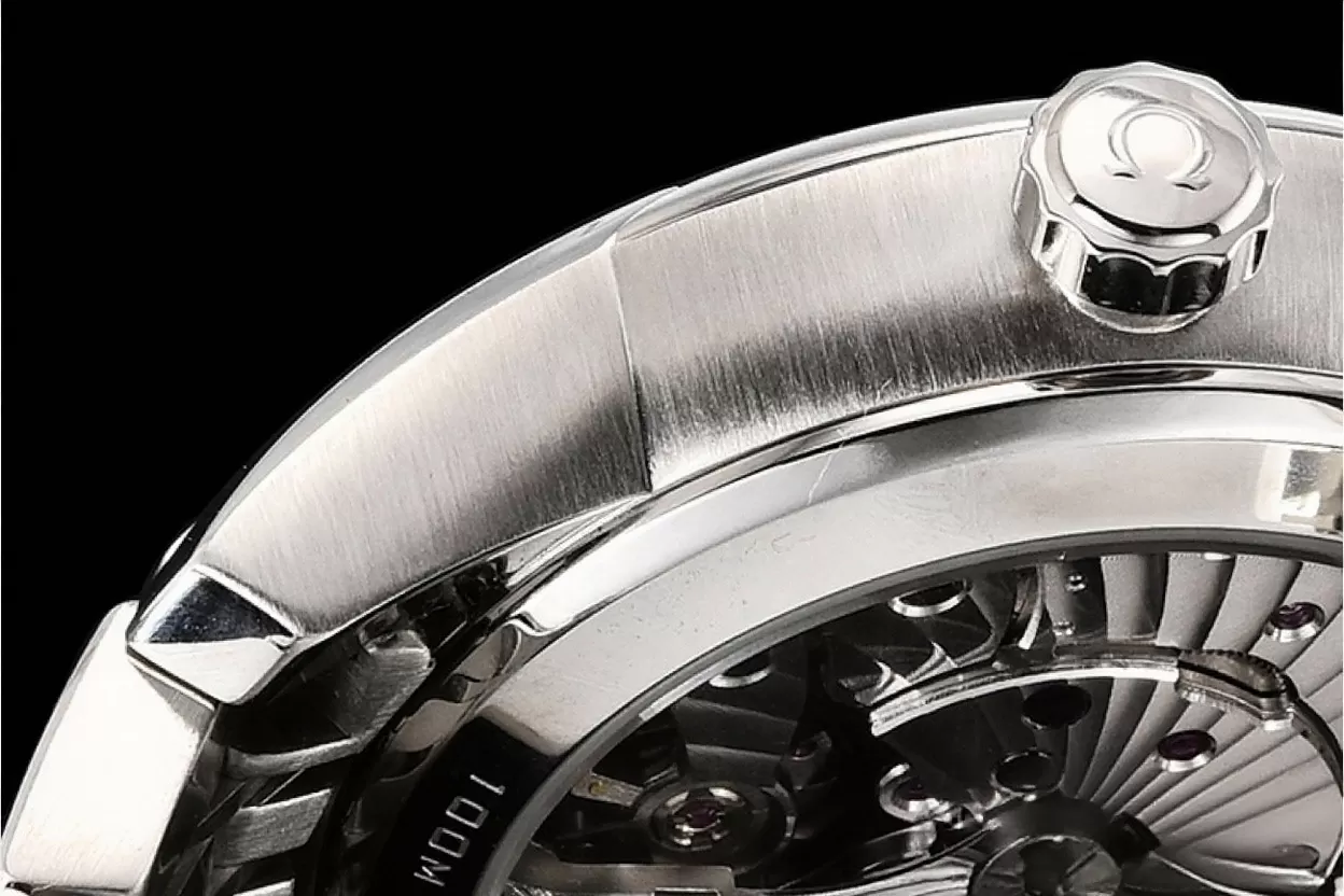 Omega - De Ville Men's Co-Axial SS/SS Wht/Roman VSF A8500 - Image 20