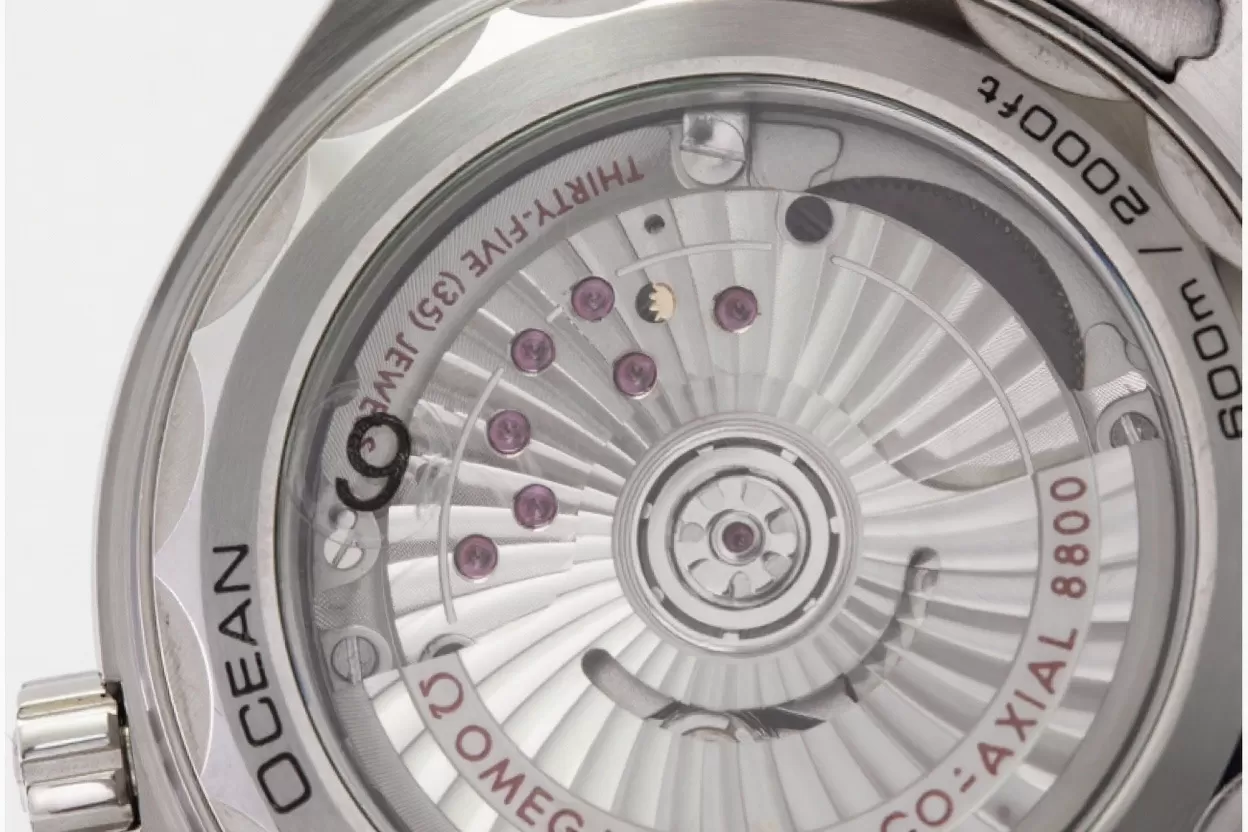 Planet Ocean 600M 39.5mm SS/SS Ladies White Dial VSF A8800 - Image 19