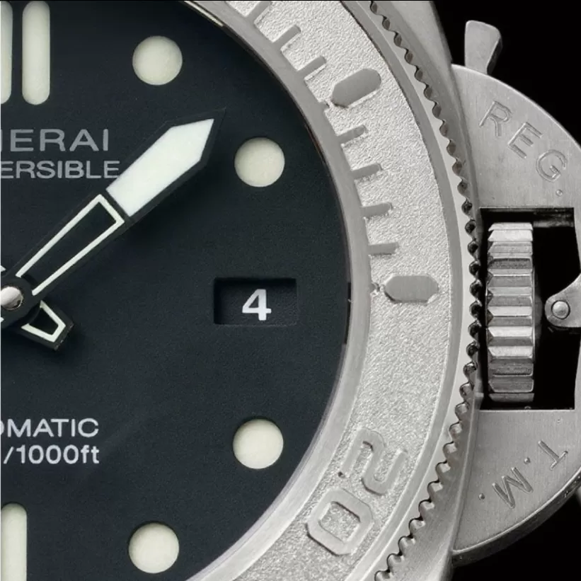 Submersible PAM984 Mike Horn 47mm TI/NY Black Dial VSF P9010 - Image 6