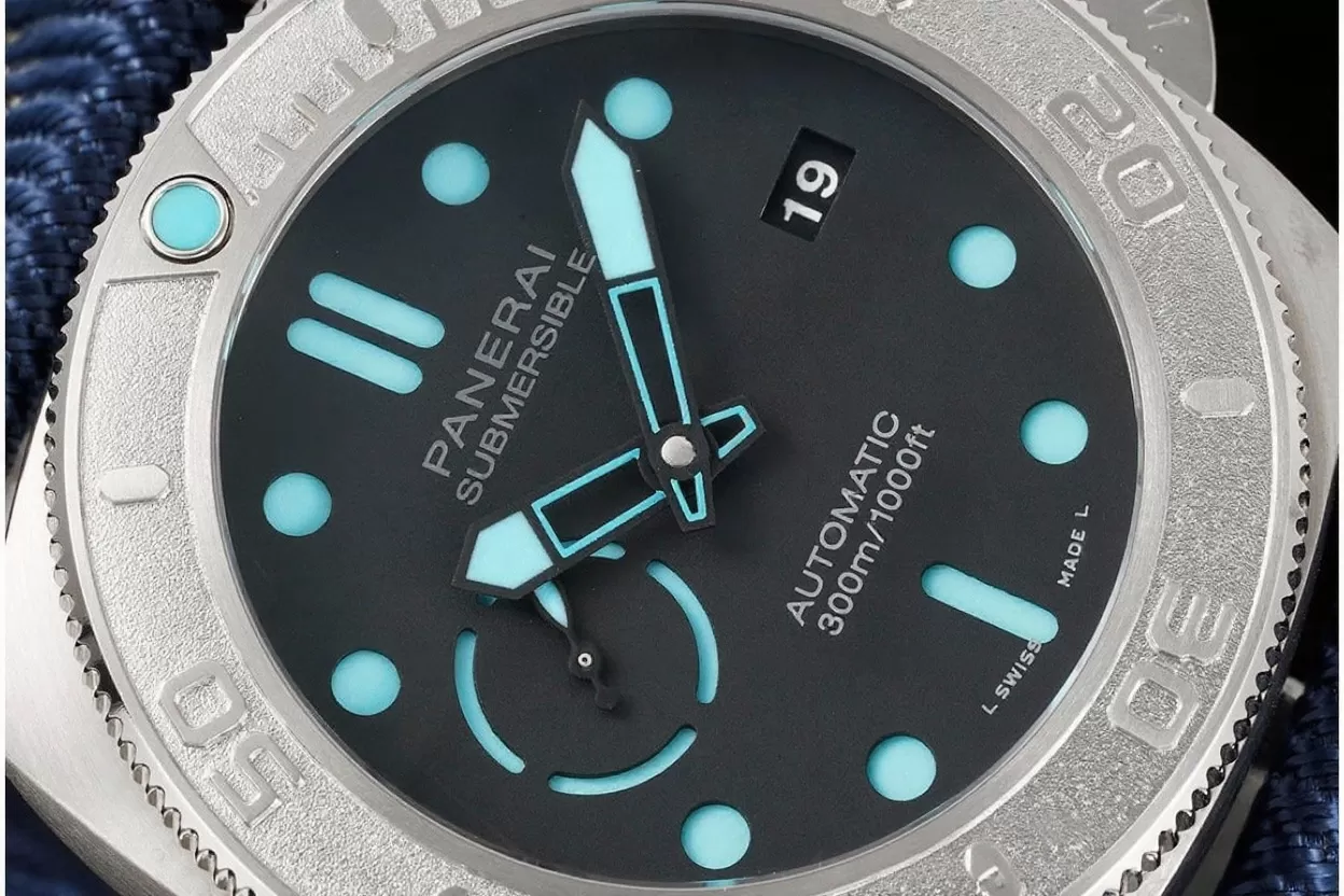 Submersible PAM985 Mike Horn 47mm TI/NY Black Dial VSF P9010 - Image 3