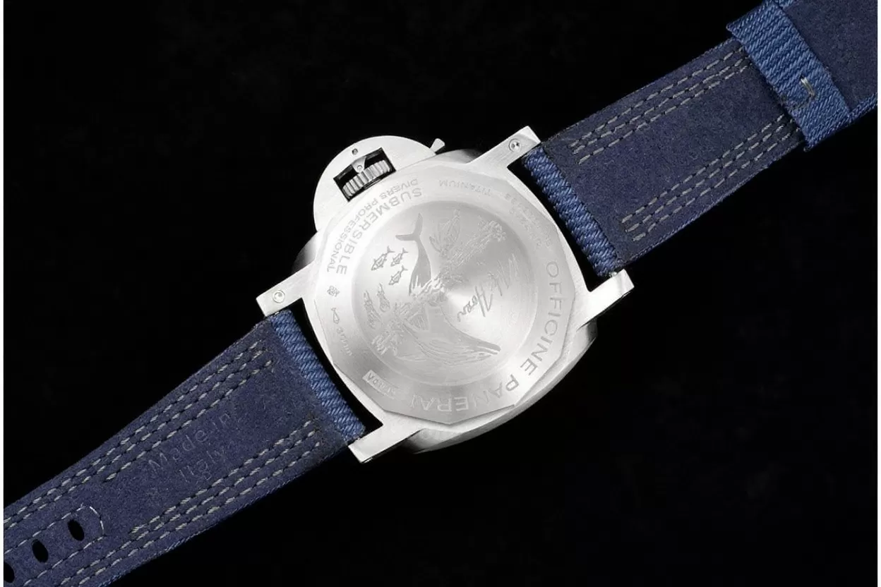 Submersible PAM985 Mike Horn 47mm TI/NY Black Dial VSF P9010 - Image 11