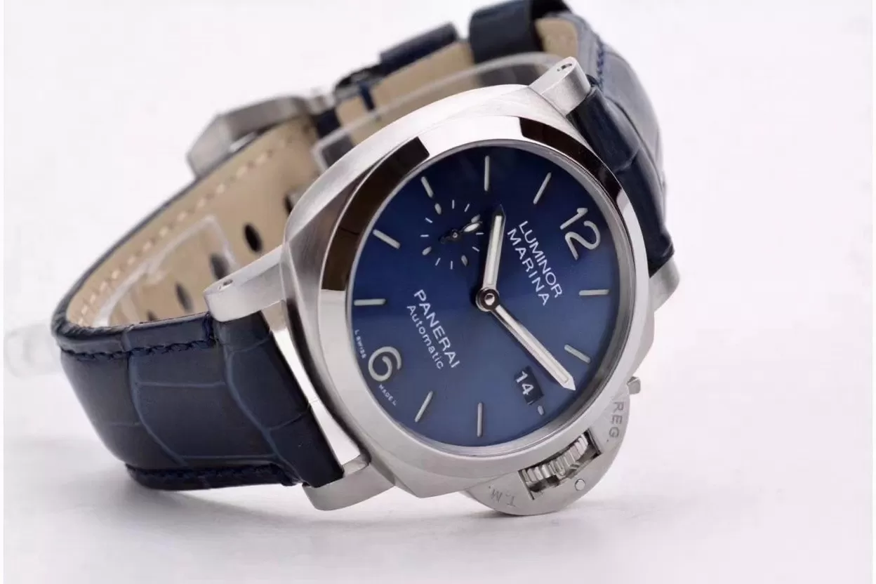 Panerai - PAM1393 Lum. Marina Auto 42mm SS/LE Blue VSF P9010 - Image 6