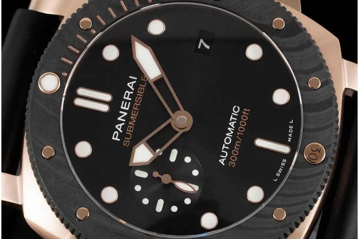 Submersible PAM1070 44mm RG/RU Black Dial VSF P900 - Image 4