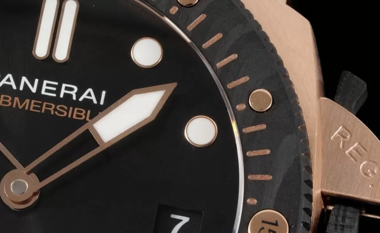 Submersible PAM1070 44mm RG/RU Black Dial VSF P900 - Image 5