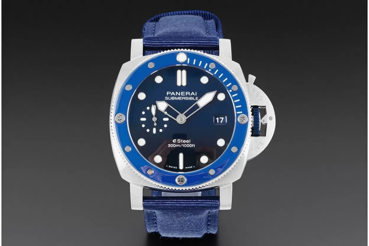 Submersible PAM1289 44mm SS/NY Blue Dial VSF P900 - Image 3