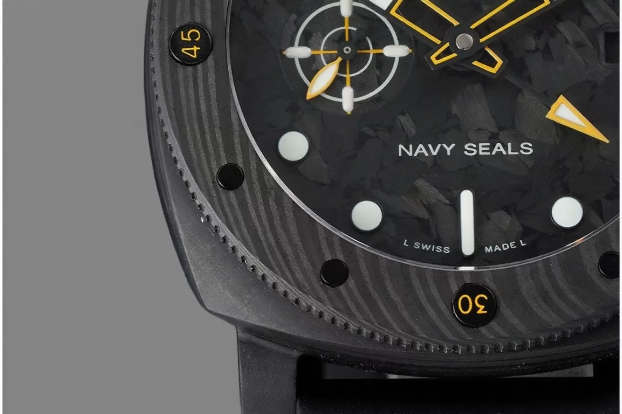 Submersible PAM1324 44mm Carbon/RU Black Dial VSF P9011 - Image 7