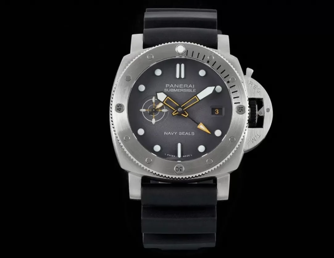 Submersible PAM1323 44mm SS/RU Grey Dial VSF P9011
