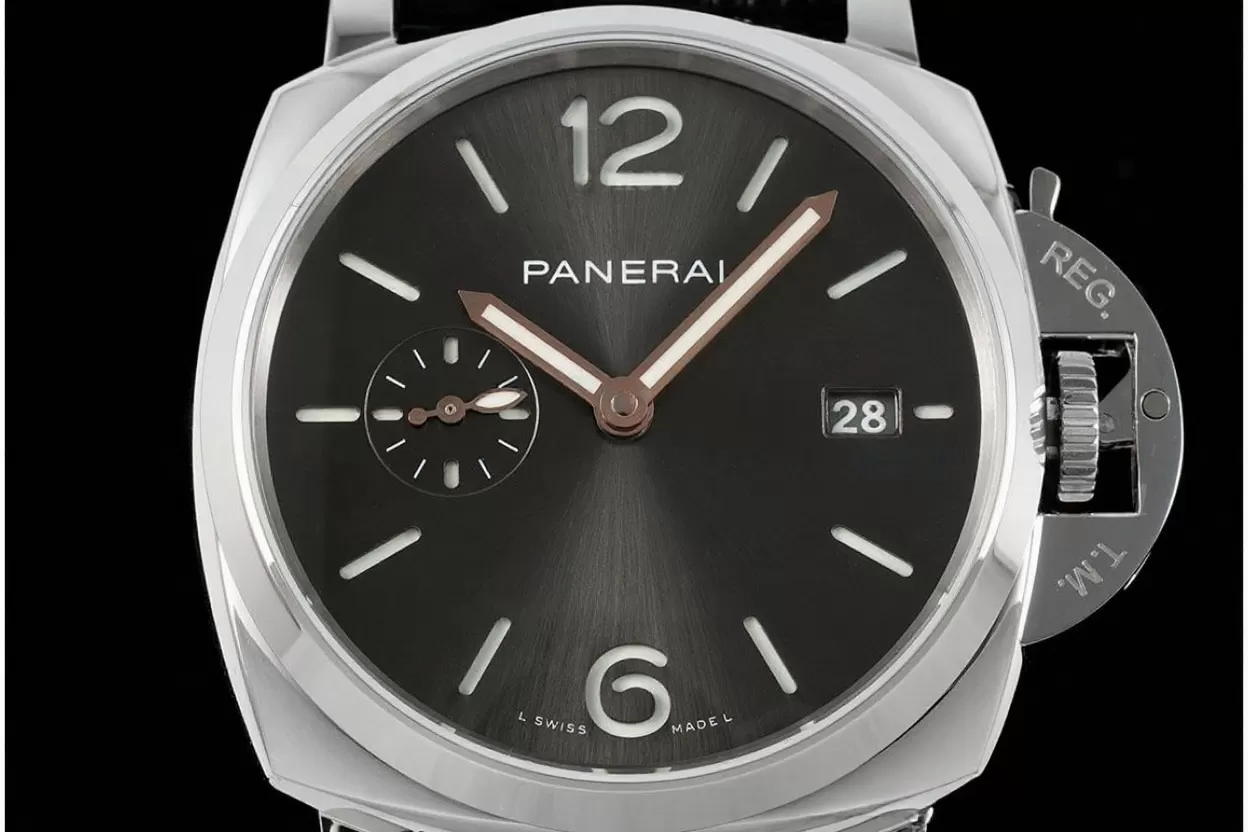 Alternative view of Luminor Due PAM1250 42mm SS/LE Grey Dial VSF P900