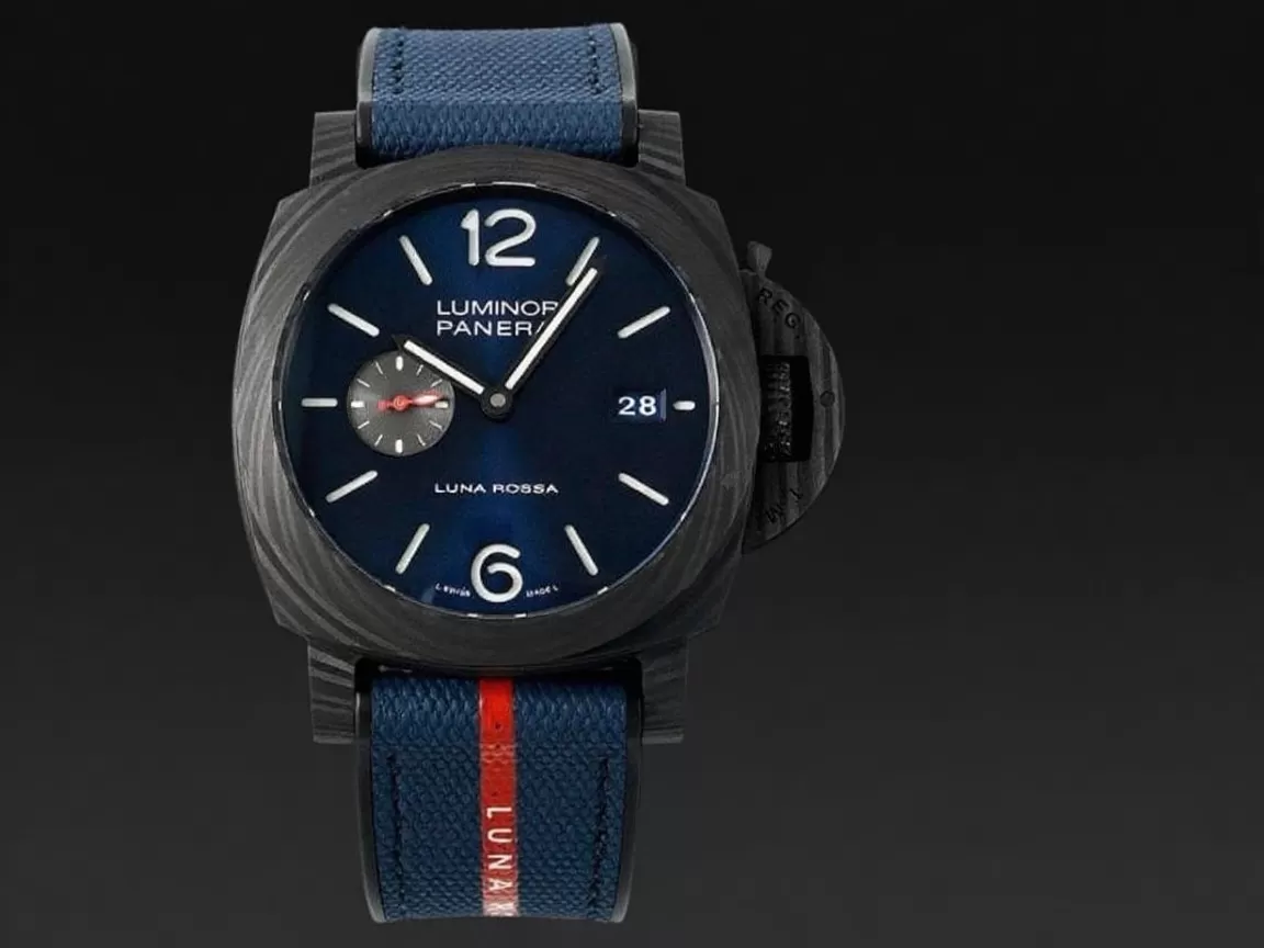 Luminor PAM1529 Luna Rossa 44mm FC/RU Blue Dial VSF P9010 - Image 3