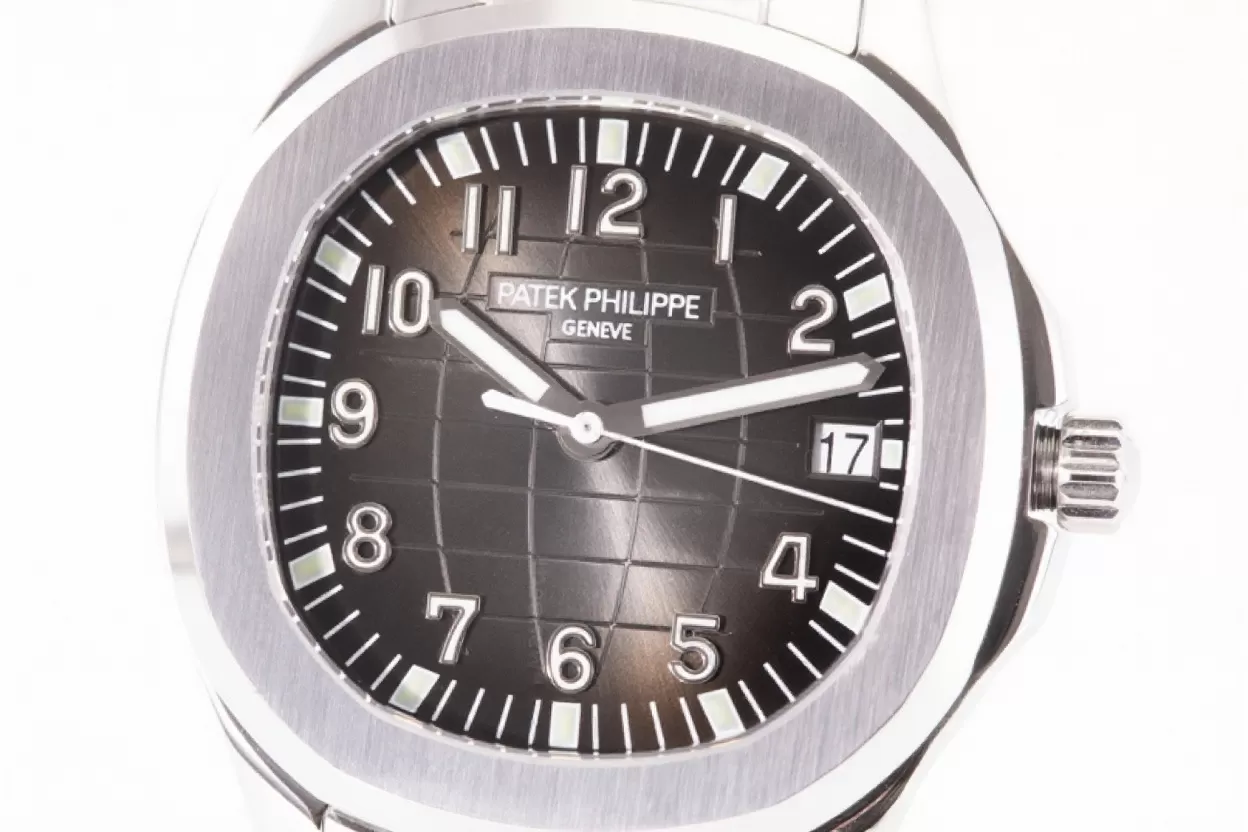 Patek Philippe - Aquanaut Ref.5167 SS/SS Black/Num 3KF 1:1 Asia 324 - Image 22