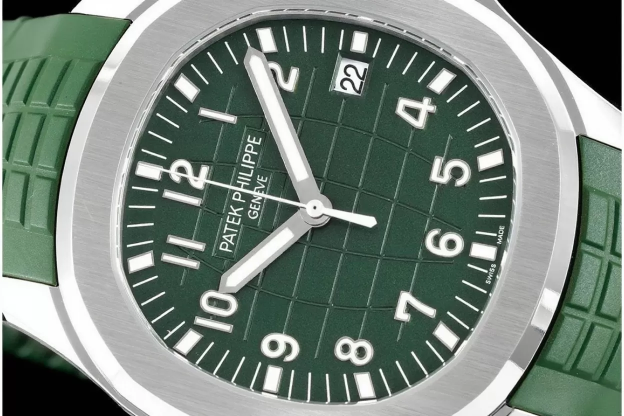 Alternative view of Aquanaut Ref.5168 42mm SS/RU Green/Num 3KF V3 330SC