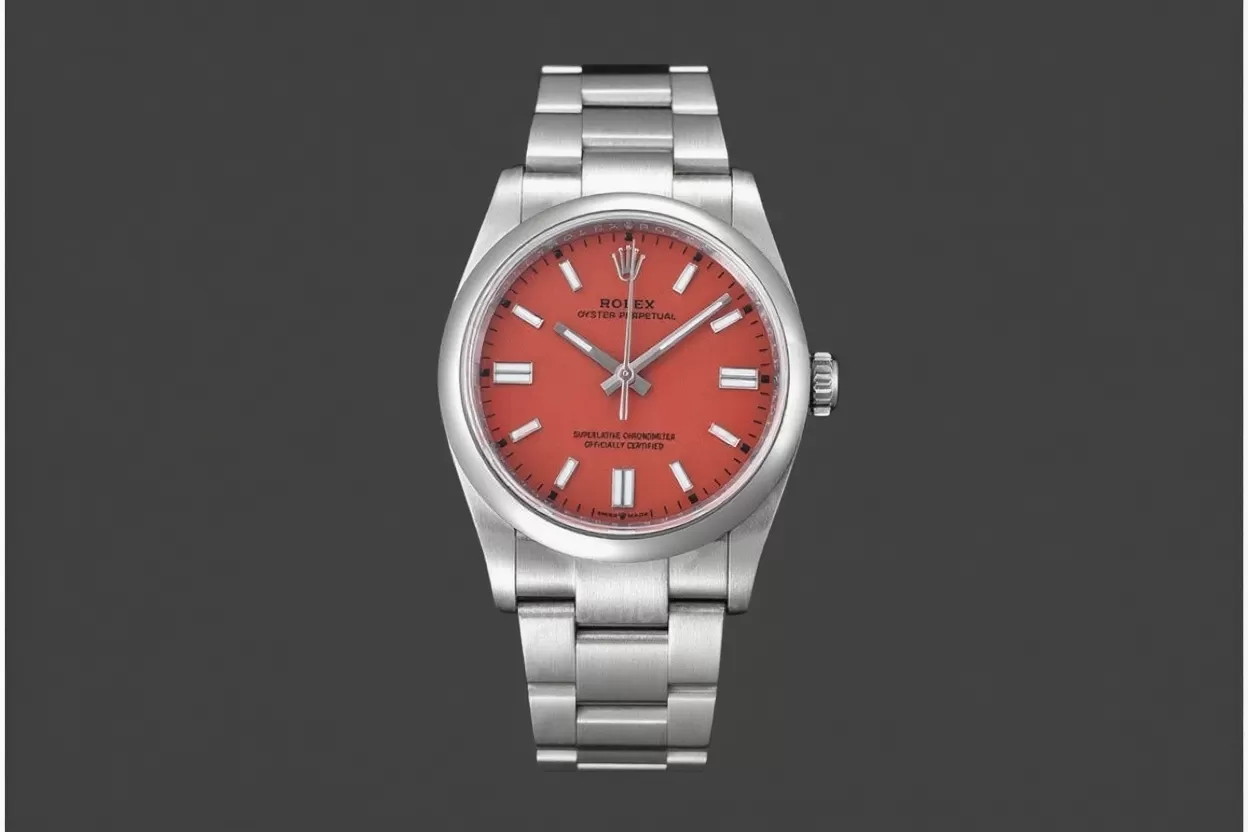 Alternative view of Oyster Perpetual 126000 36mm SS/SS Red Dial EWF A3230
