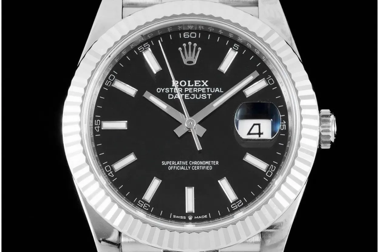 Alternative view of Datejust 126334 41mm Jub SS/SS Black/Stk VSF DD3235