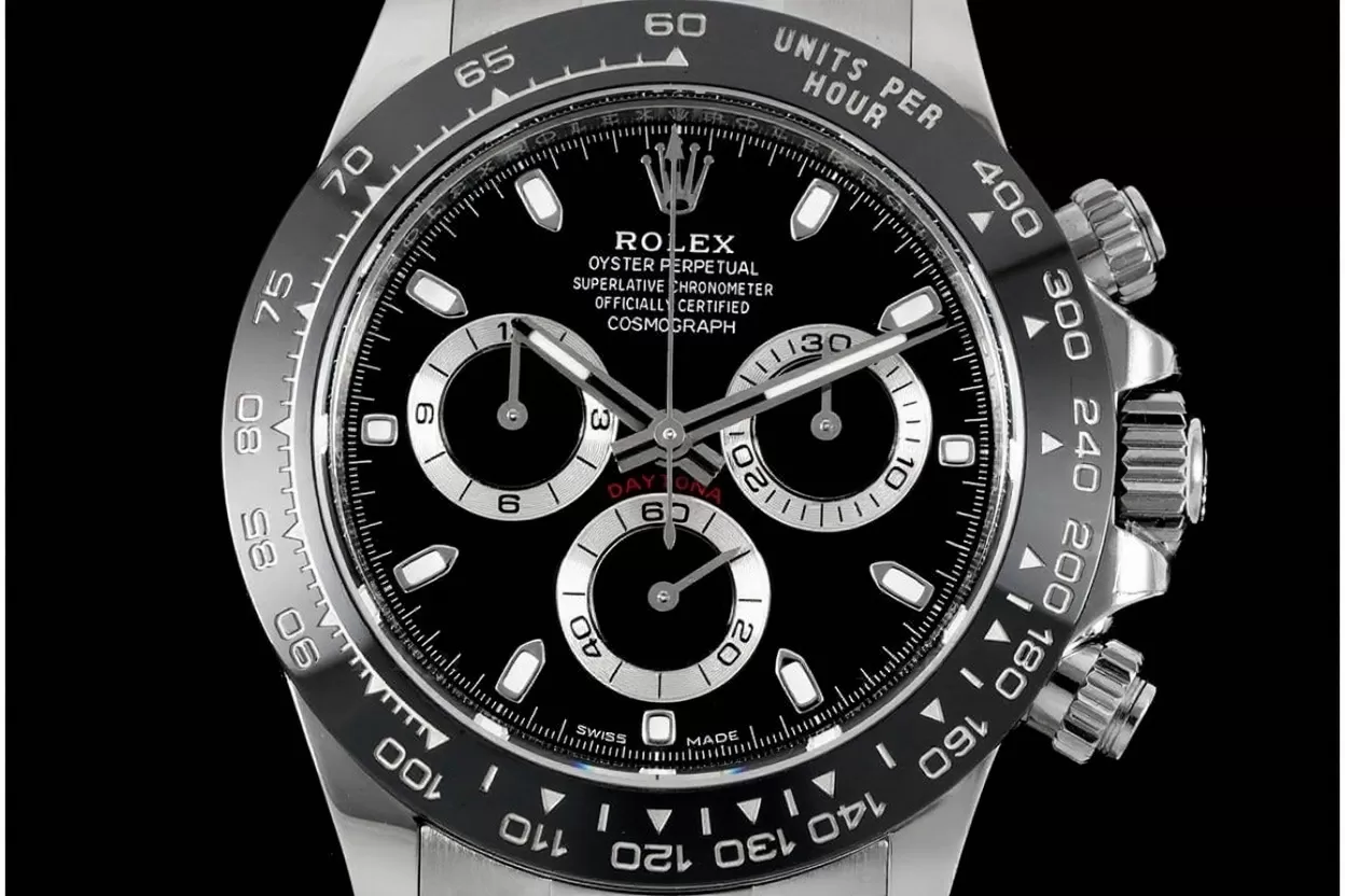 Alternative view of Daytona 116500 SS/SS Black Dial 904L BTF V2 SA4130