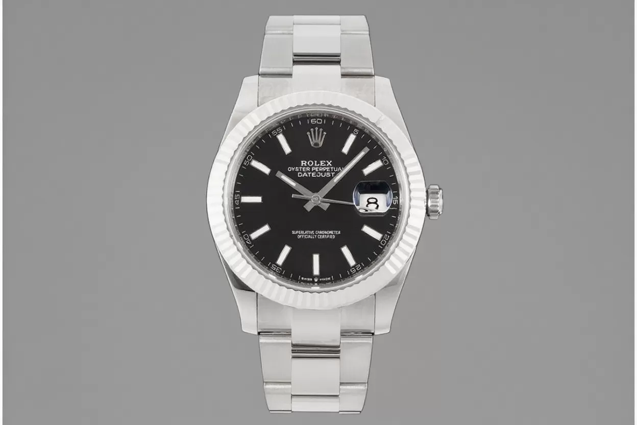 Datejust 126334 41mm Oys SS/SS Black/Stk VSF DD3235 - Image 4